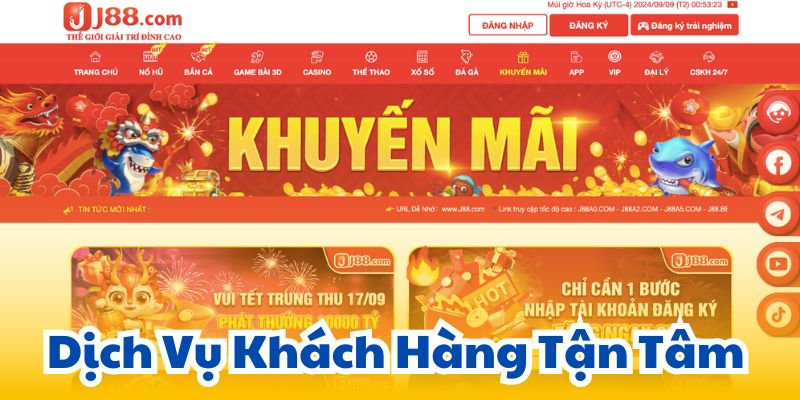 Dịch Vụ Khách Hàng Tận Tâm 